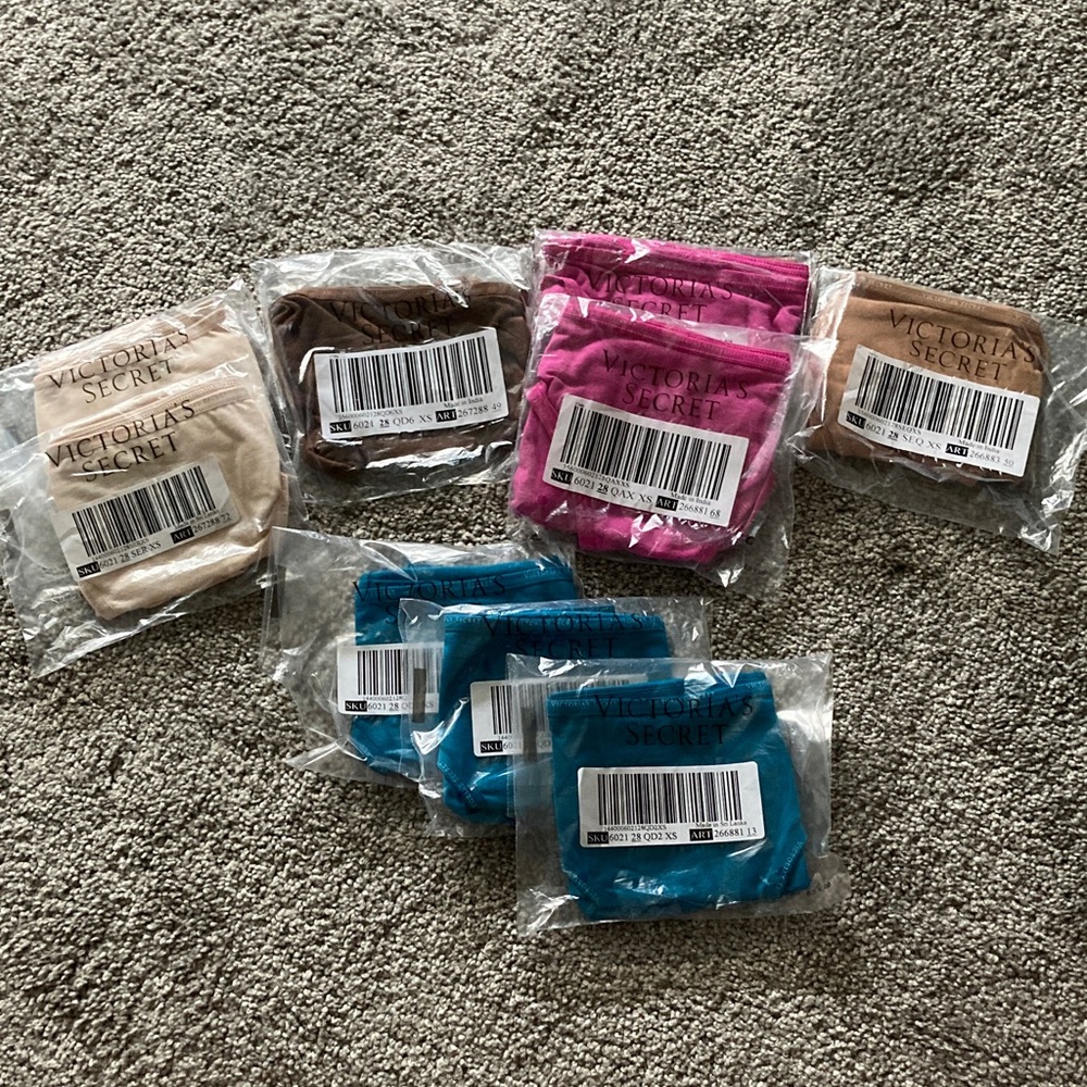 NWT Victoria's Secret Hiphugger Panty Bundle